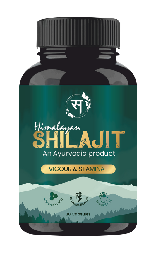 Pure Himalayan Shilajit Extract Capsules | 30 capsules